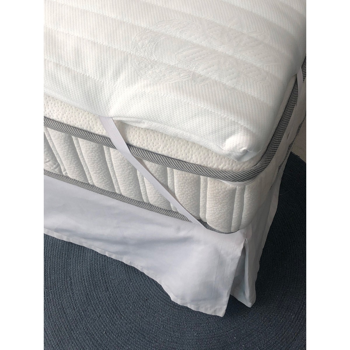 Ανώστρωμα White Comfort 140x200+4 TOP FOAM