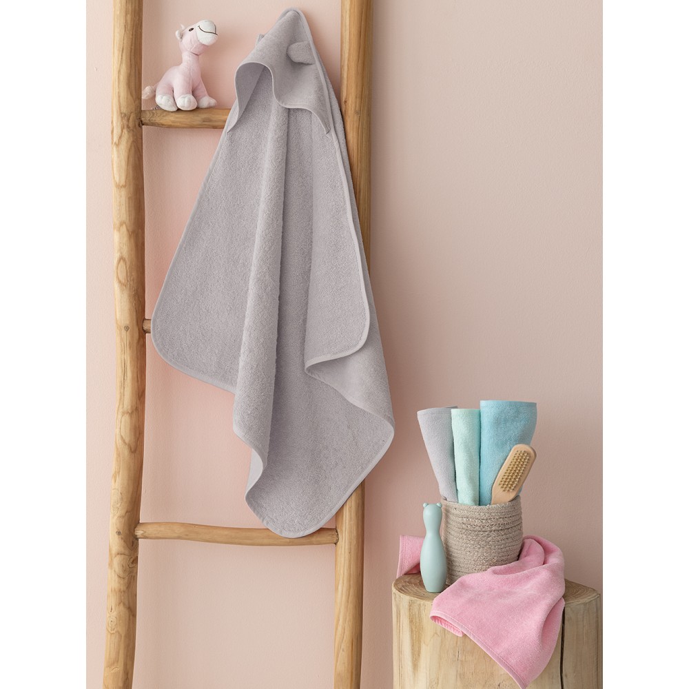 Σετ 2 Πετσετες Βρεφικες Baby Bath 40x60 ROBIN CIEL
