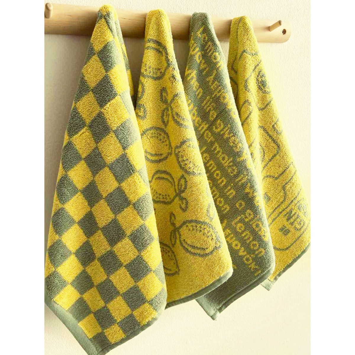 Σετ 4 Πετσέτες Κουζίνας Kitchen Towels 40x60 JACK100