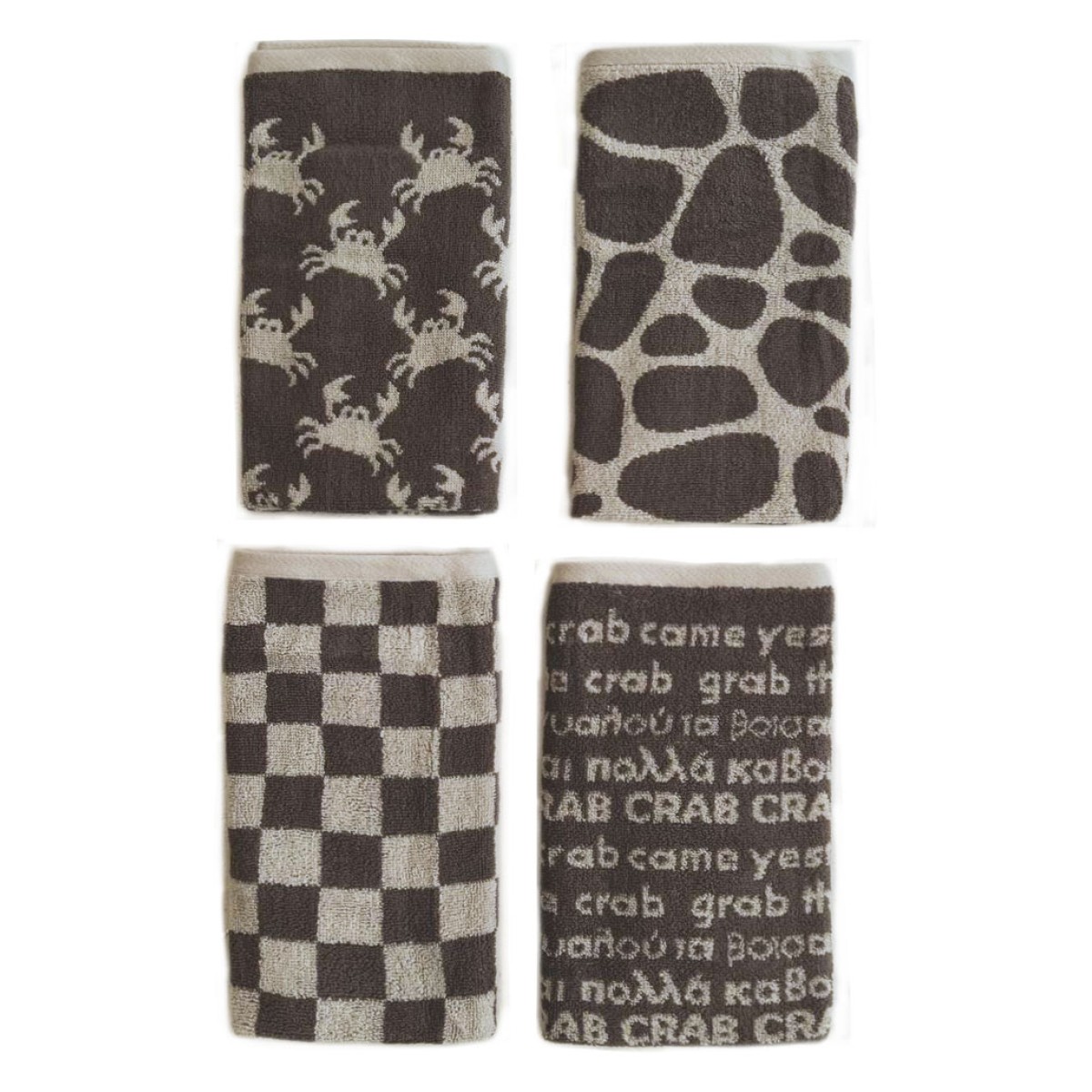 Σετ 4 Πετσέτες Κουζίνας Kitchen Towels 40x60 JACK102