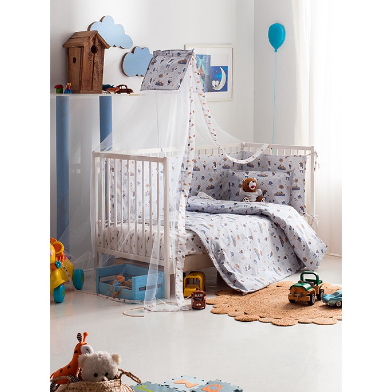 WOODLAND ΣΕΤ ΠΑΠΛ-ΘΗΚΗ ΠΑΙΔΙΚΗ 120Χ160 2ΤΕΜ