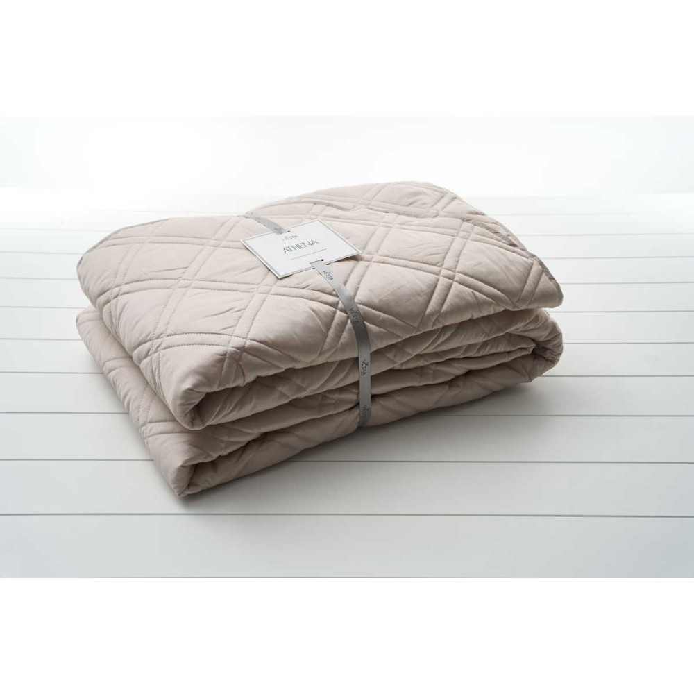 ATHENA-303 ΚΟΥΒΕΡΛΙ ΥΠΕΡ 230Χ270 ΡΕΛΙ BEIGE