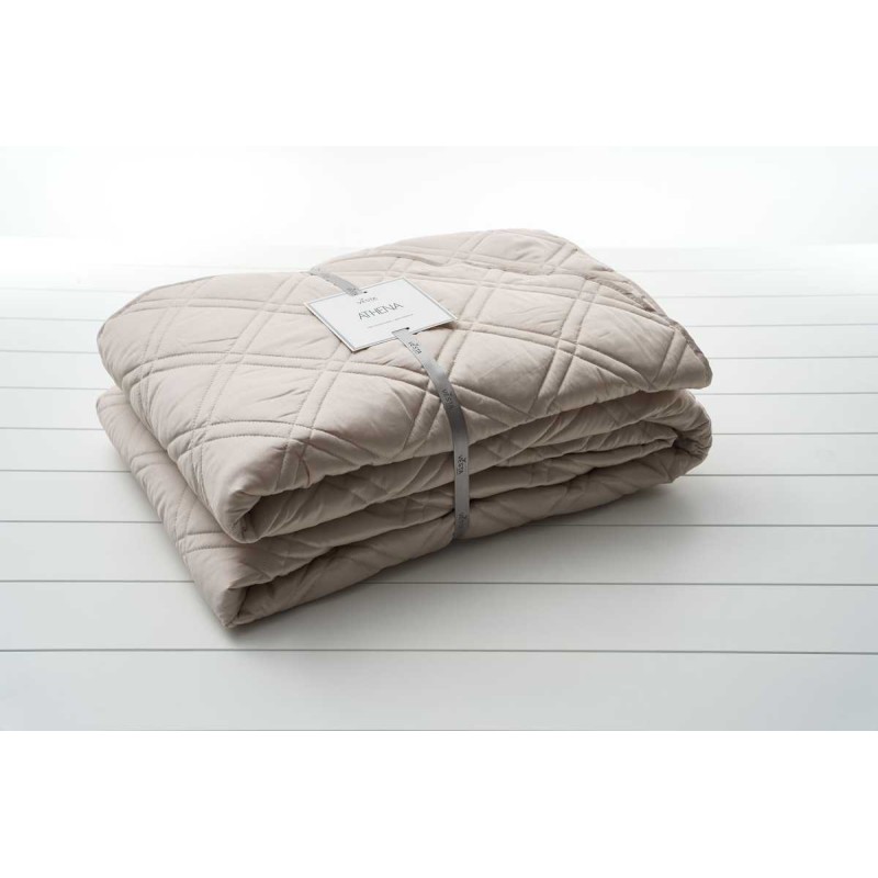 ATHENA-303 ΚΟΥΒΕΡΛΙ ΥΠΕΡ 230Χ270 ΡΕΛΙ BEIGE