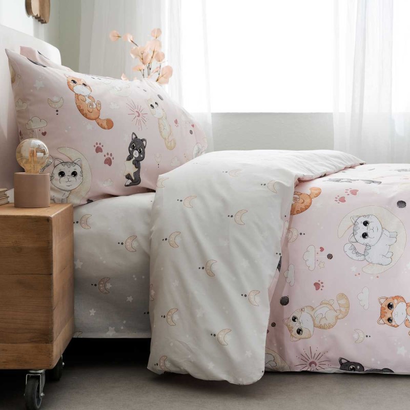 KITTY ΣΕΤ ΠΑΠ-ΘΗΚΗ ΜΟΝΟ 170Χ240 2ΤΕΜ