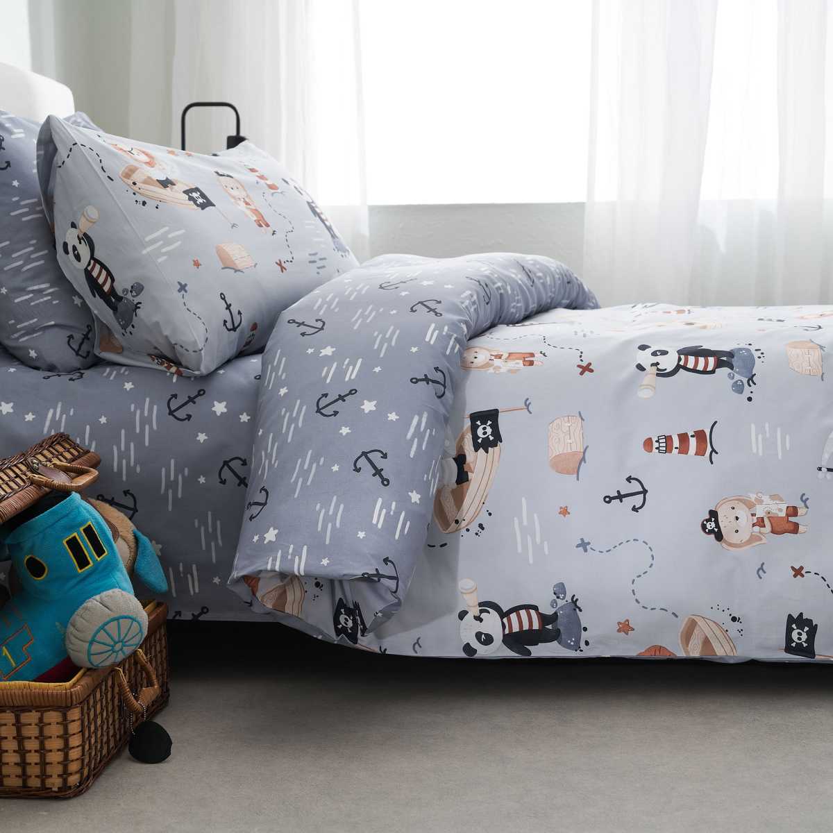 PIRATE ΣΕΤ ΠΑΠ-ΘΗΚΗ ΜΟΝΟ 170Χ240 2ΤΕΜ