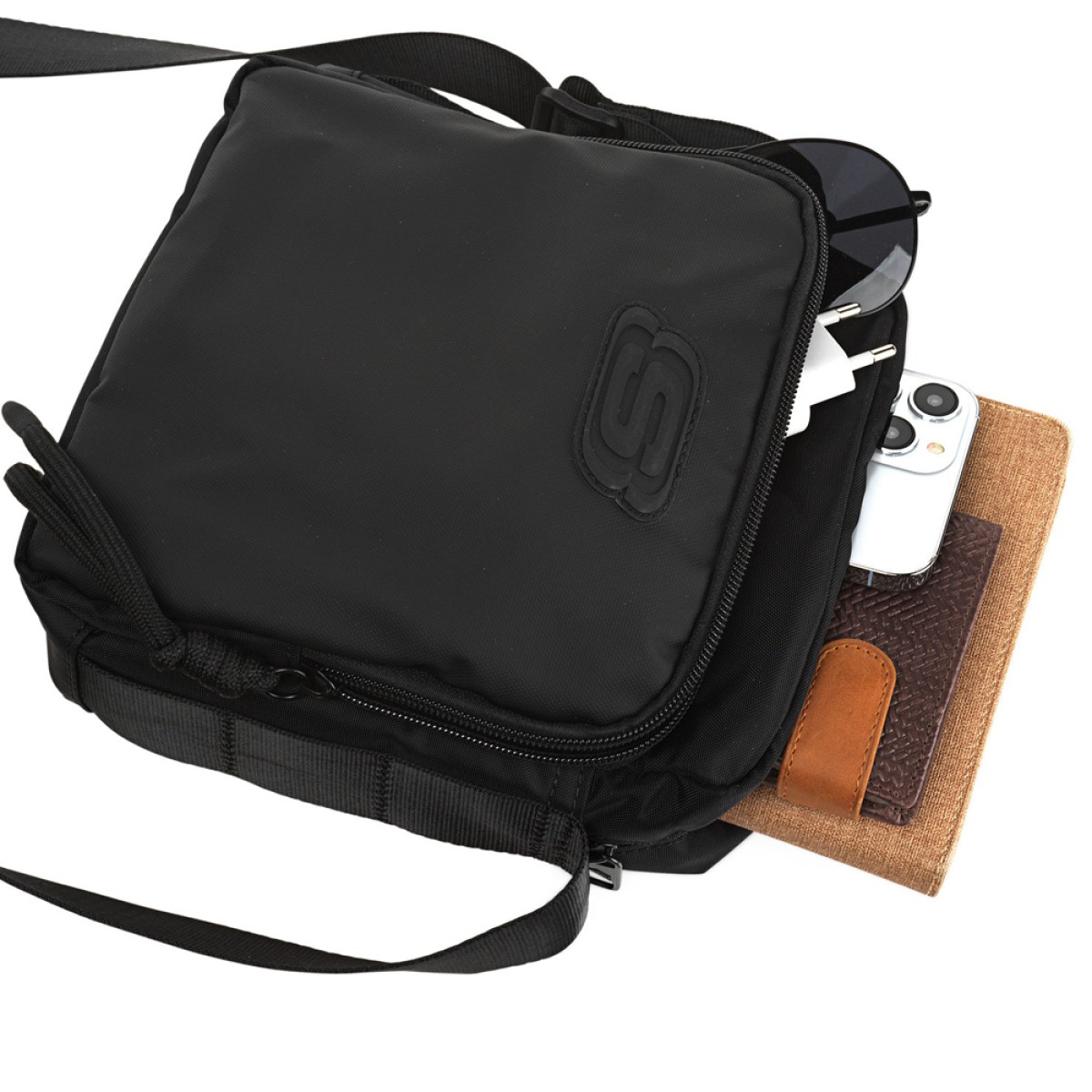 Ανδρικό Τσαντάκι Ώμου SKECHERS Μαύρο S1189