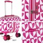 Βαλίτσα Μεσαία AGATHA RUIZ DE LA PRADA Pink/White Hearts 134260-01