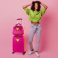 Βαλίτσα Καμπίνας AGATHA RUIZ DE LA PRADA Fouchsia 135050-01