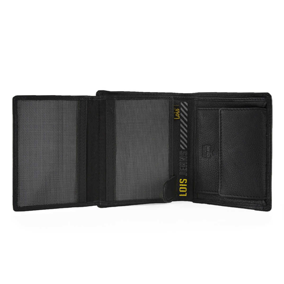 Πορτοφόλι Ανδρικό Δερμάτινο Lois Μαύρο 205230-01