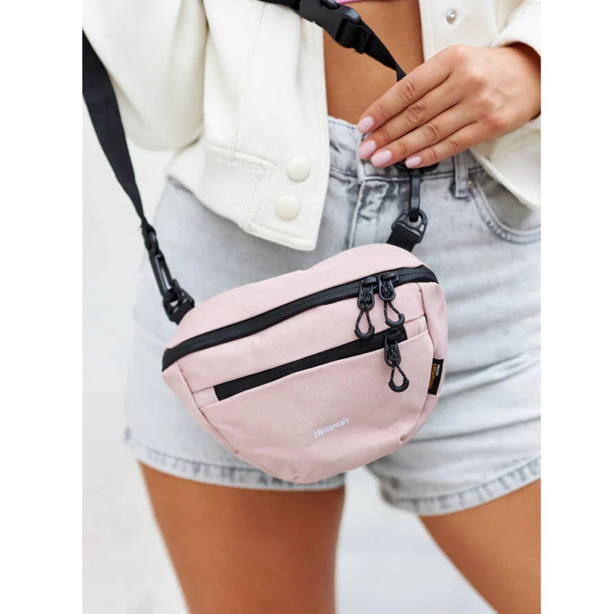 Τσαντάκι Μέσης/Χιαστί Himawari Ροζ 22051200-C03