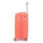 Βαλίτσα Καμπίνας Με Προέκταση AMBER (55x38x20-25cm) Peachy Red AM1017