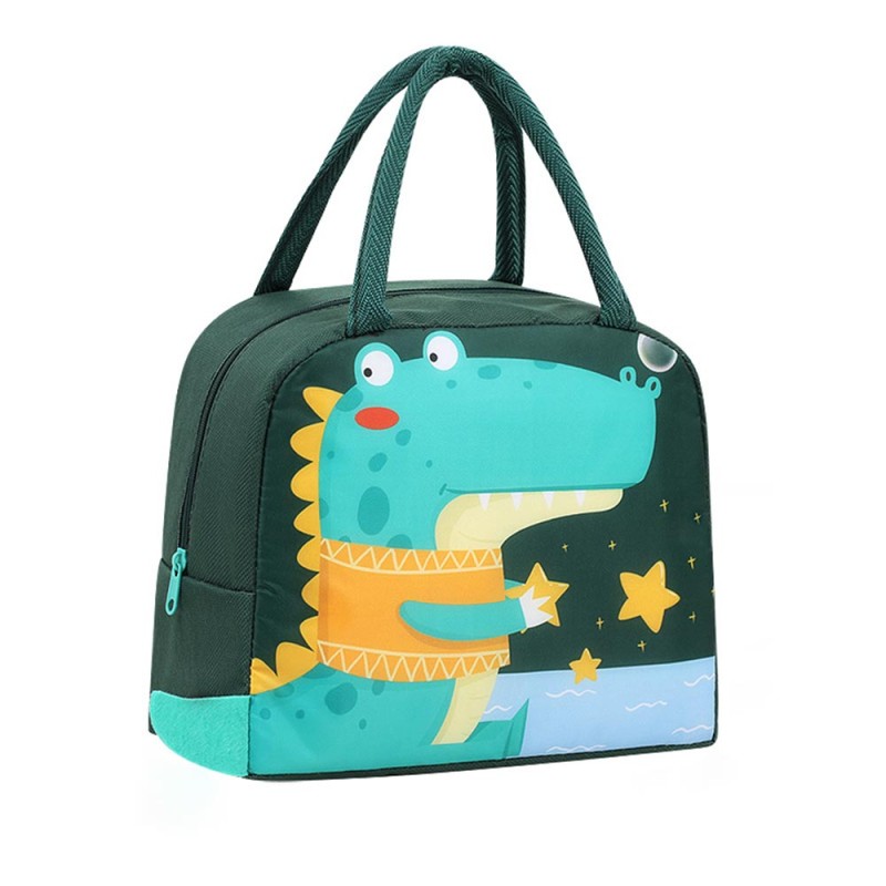 Ισοθερμική Τσάντα Φαγητού 5,5Lt Amber Green Dinosaur AM3003-14