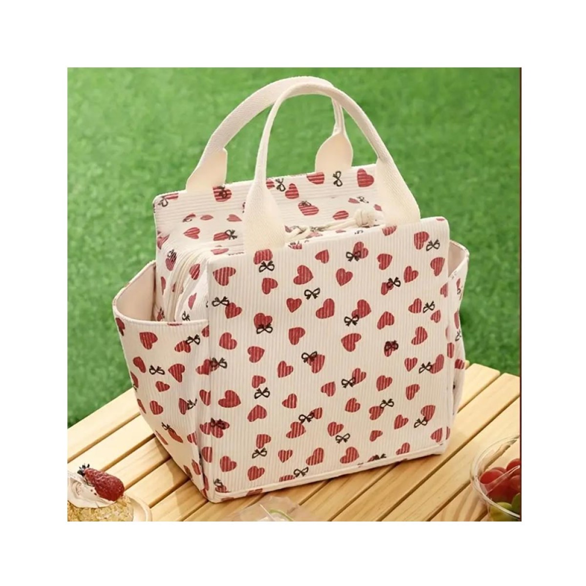 Ισοθερμική Τσάντα Φαγητού 12Lt Amber Hearts AM3012-01