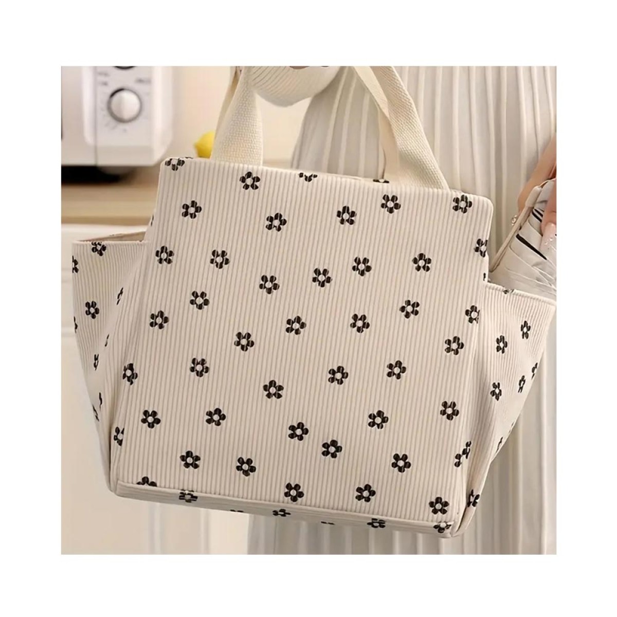 Ισοθερμική Τσάντα Φαγητού 12Lt Amber Daisies AM3012-02