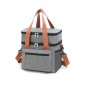 Ισοθερμική Τσάντα Φαγητού 12Lt Amber Γκρι AM3014-3