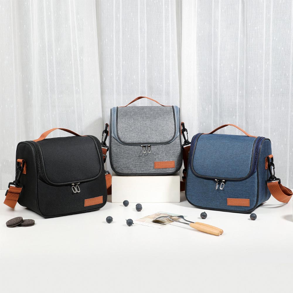 Ισοθερμική Τσάντα Φαγητού 6Lt Amber Γκρι AM3015-3