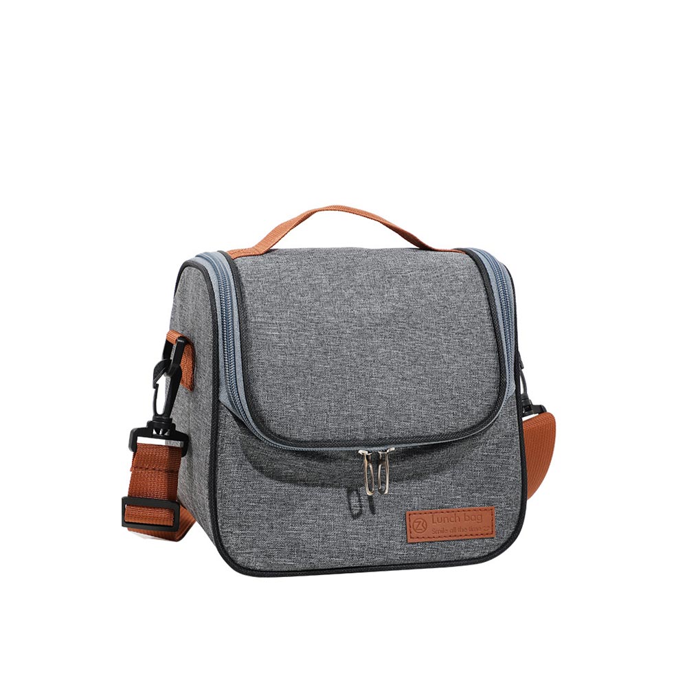 Ισοθερμική Τσάντα Φαγητού 6Lt Amber Γκρι AM3015-3