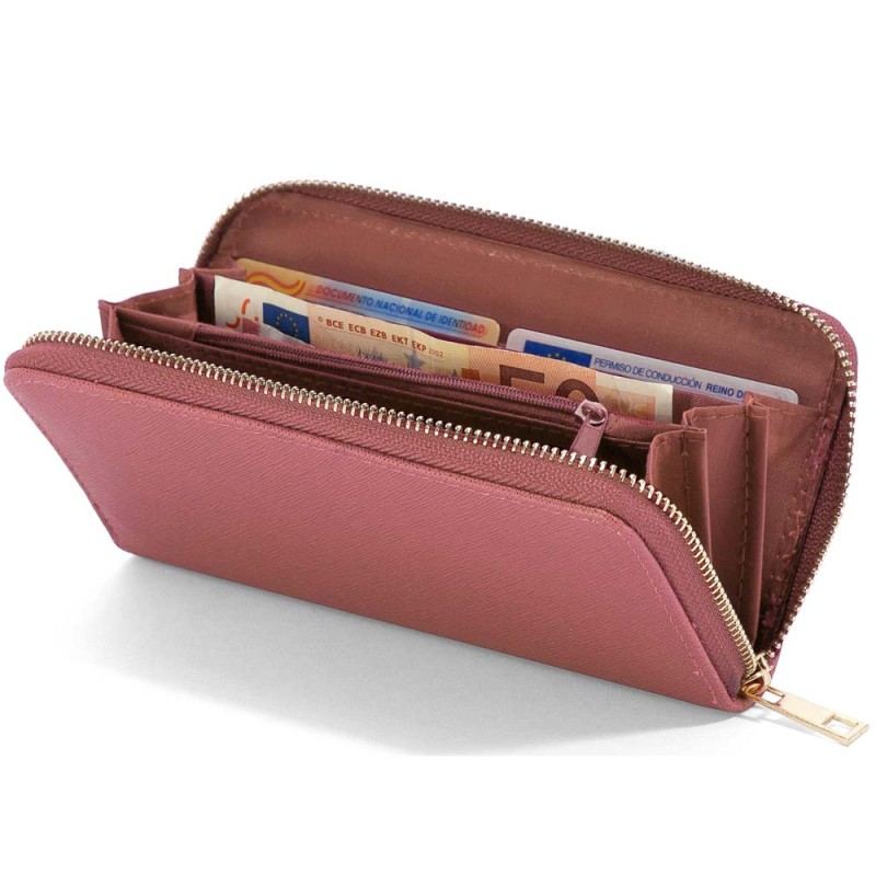 Πορτοφόλι Γυναικείο BENZI Ροζ BZ4729