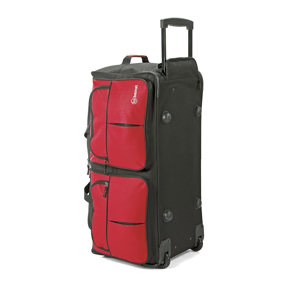Σακ Βουαγιάζ Με Τρόλεϊ BENZI Κόκκινο BZ5363