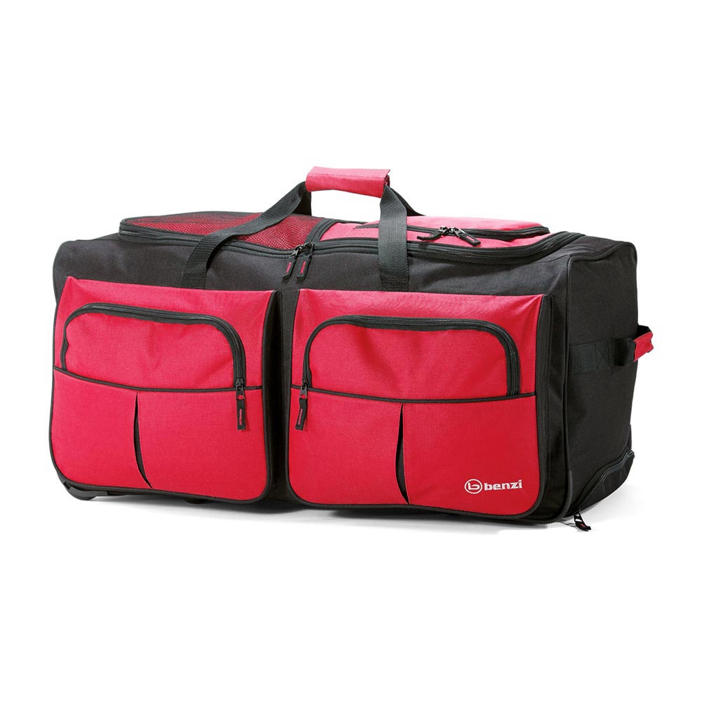Σακ Βουαγιάζ Με Τρόλεϊ BENZI Κόκκινο BZ5363