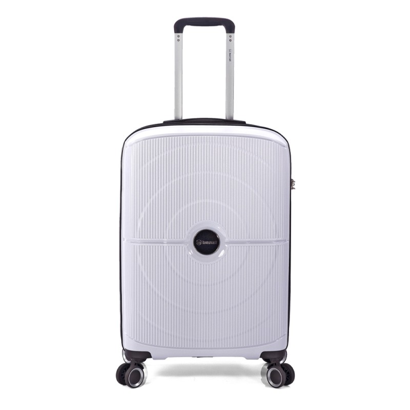Βαλίτσα Καμπίνας Με Προέκταση BENZI BZ5711 (55x38x20-24 cm) Λευκό