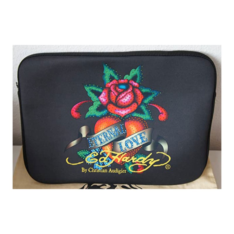 Θήκη Laptop 13.3'' ED HARDY ORIGINAL Eternal Love Black